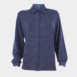 Blusa mujer punto fino lisa