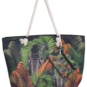 Bolso de Playa Elefante Rasdemar 26606 | Colección Verano Lencería Canela