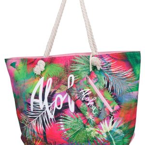 Bolso de Playa Rasdemar 26600 Aloha Tropical con Neceser