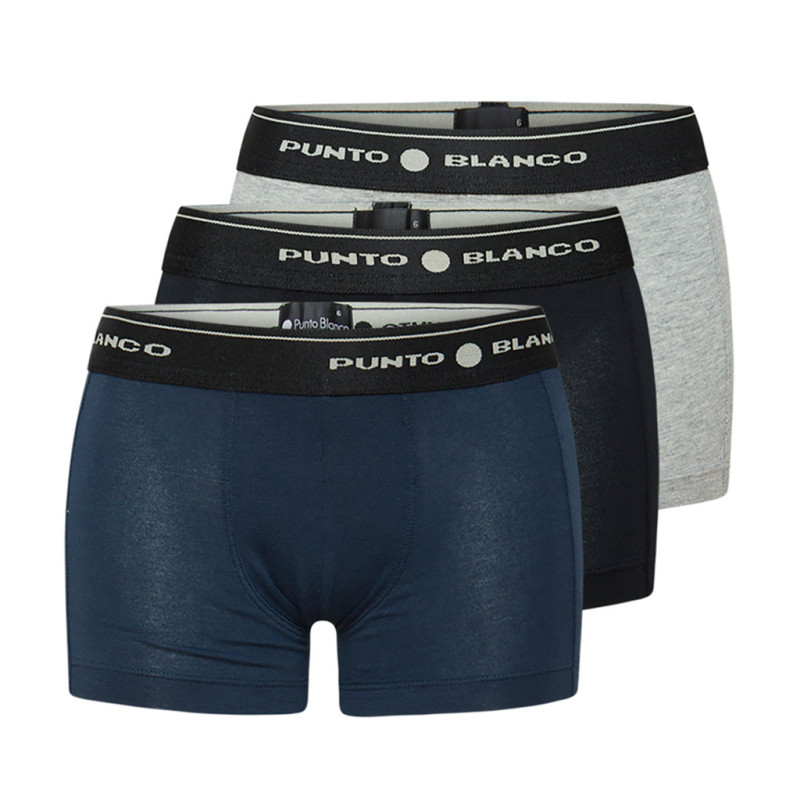 Pack 3 Bóxer de Niño Punto Blanco 51135 – Algodón Premium