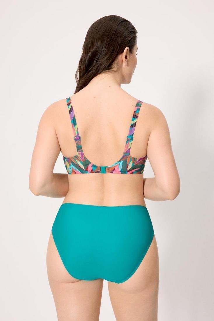 Braga Bikini Alta Reductora con Control de Abdomen y Cinturilla Estampada – Mod. 83435 - Imagen 3