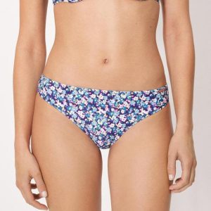 Braga de Bikini Mini Ysabel Mora Estampado Hojas (Ref. 83386) – Talle Bajo