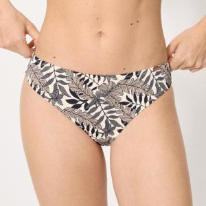 Braga de Bikini Mini Estampado Hojas – Tejido Micropiqué – Ysabel Mora 83338