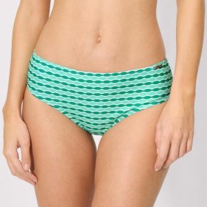 Braga de Bikini Midi 83207 – Braguita Estampada Verde Selva – Ysabel Mora