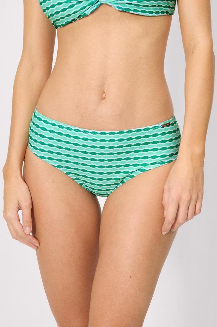 Braga de Bikini Midi 83207 – Braguita Estampada Verde Selva – Ysabel Mora