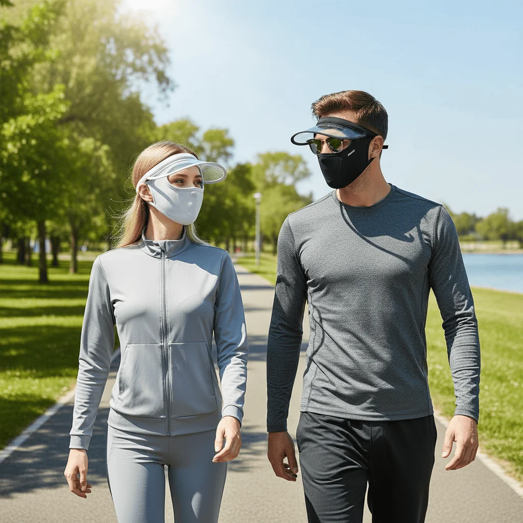 Sun Protection Brim Face Mask - Imagen 9