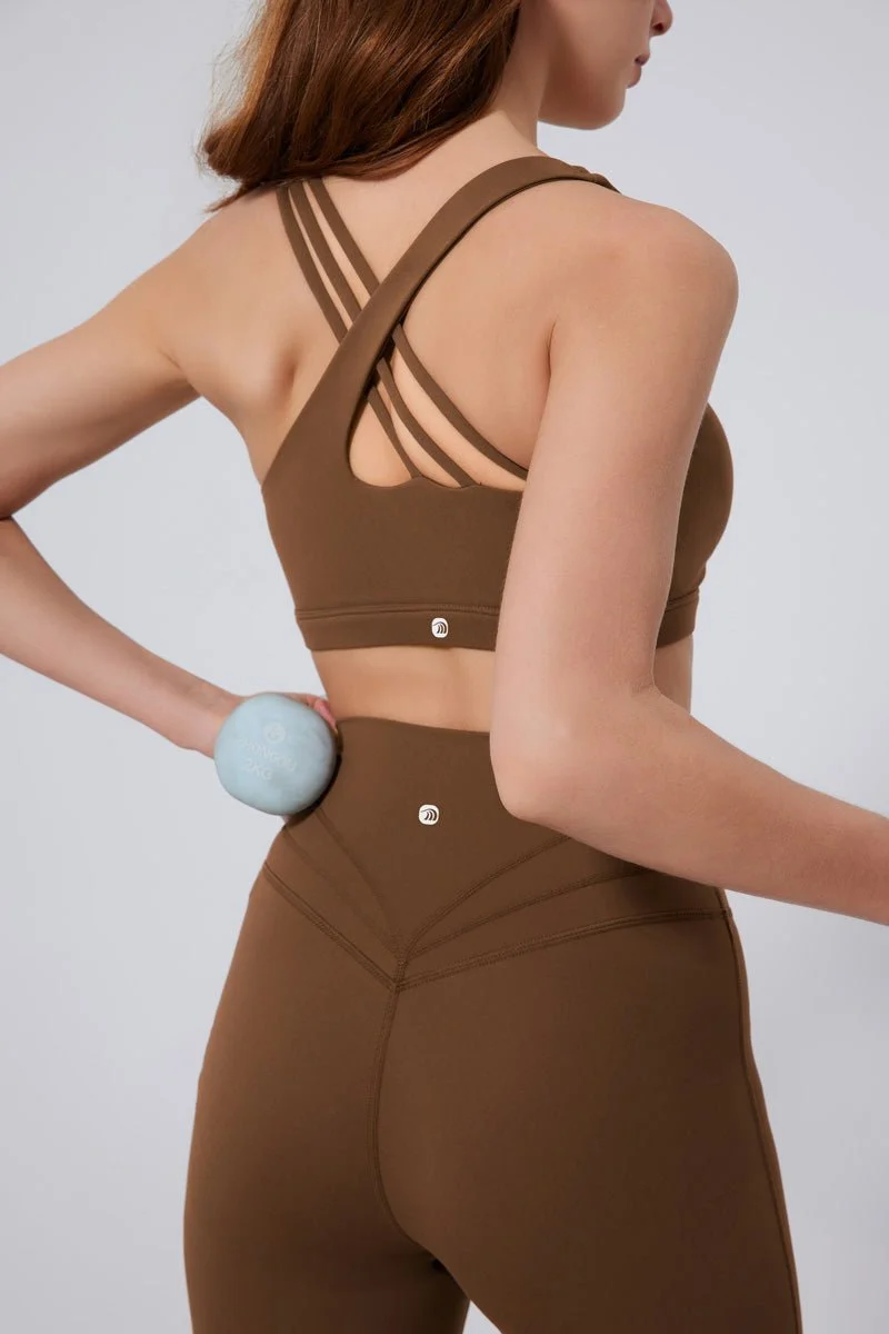 Asymmetric Back Sports Bra - Imagen 3