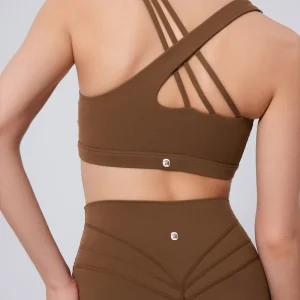 Asymmetric Back Sports Bra