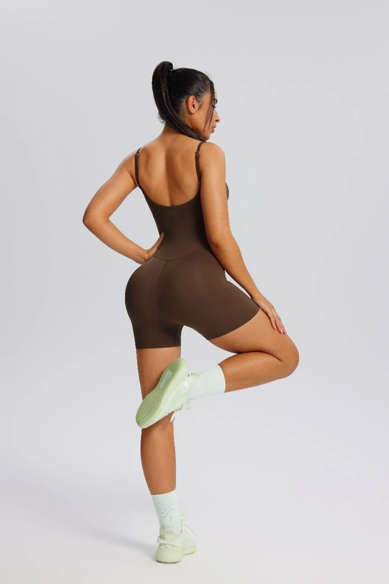 Adjustable Sling Yoga Bodysuit - Imagen 8