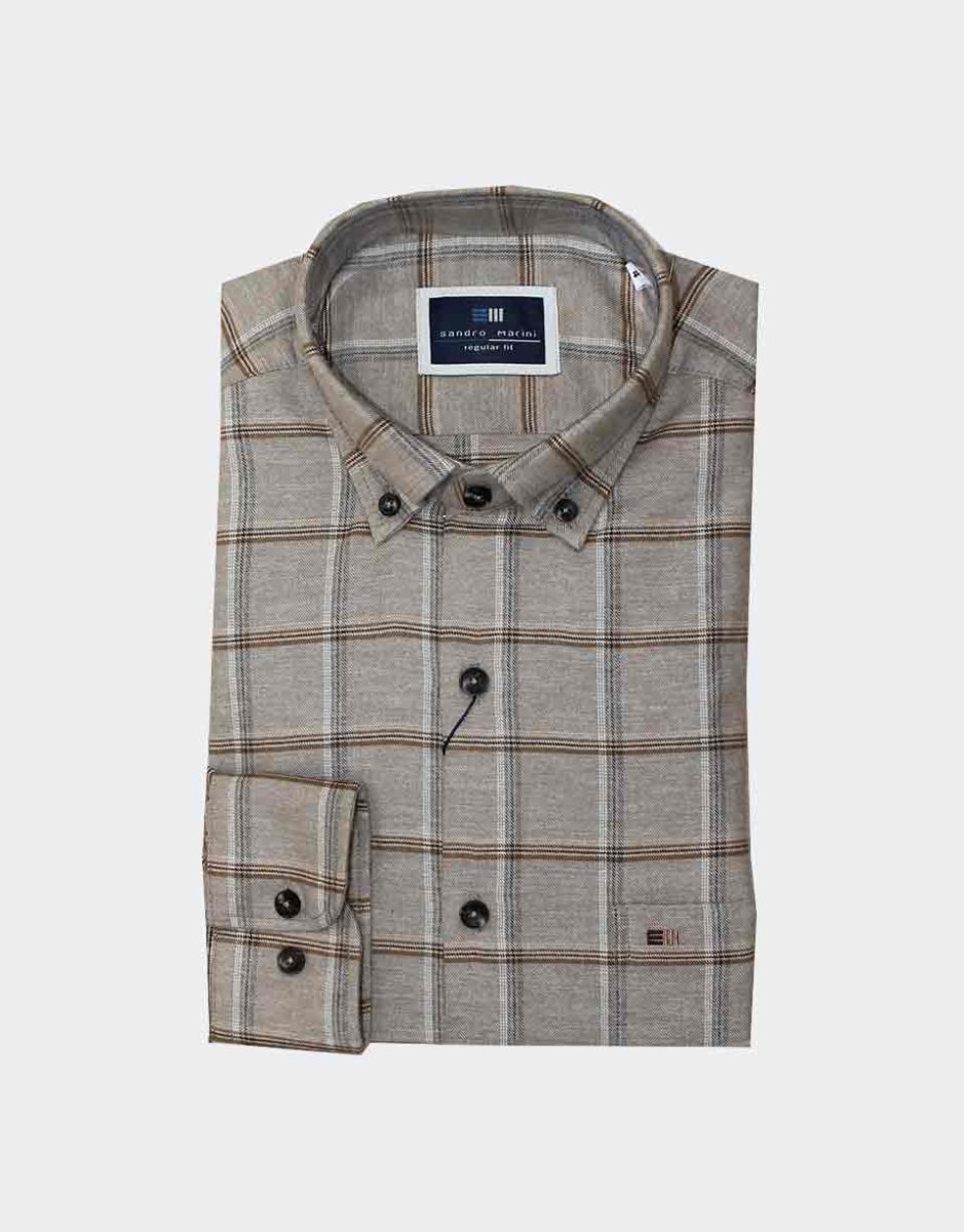 Camisa de hombre VIELLA cuadros medianos