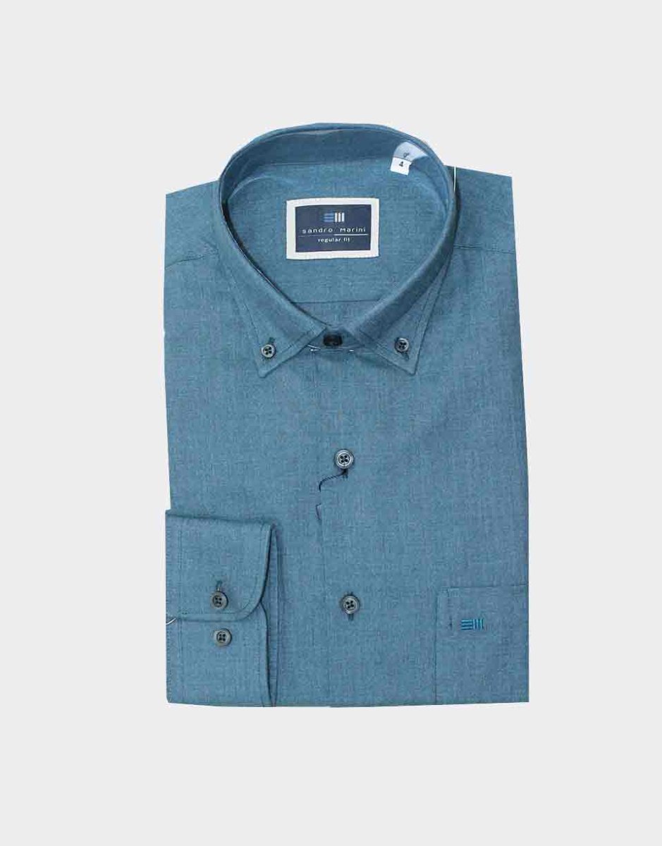 Camisa de hombre VIELLA color liso - Imagen 3