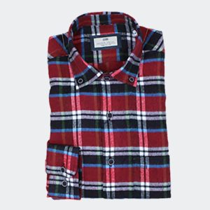 Camisa hombre franela con cuadros