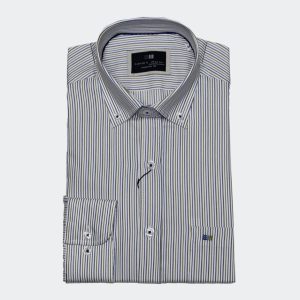 Camisa hombre vestir de rallas finas