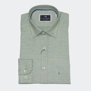 Camisa hombre vestir semi lisa