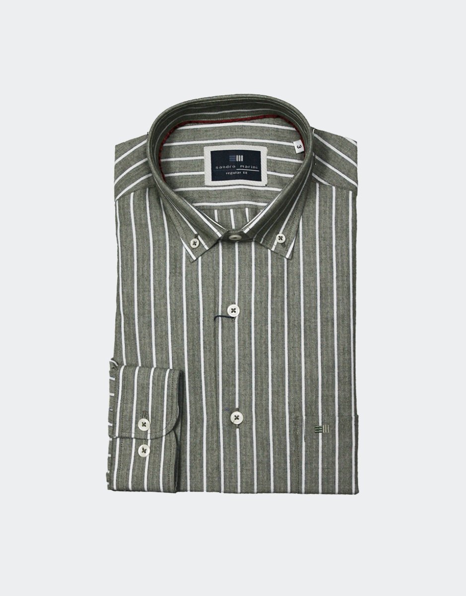 Camisa hombre viella de rayas - Imagen 3