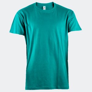 Camiseta manga corta básica de algodón UNISEX
