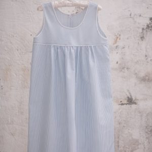 Camisón con canesú para mujer y manga sisa – Modelo Lavanda