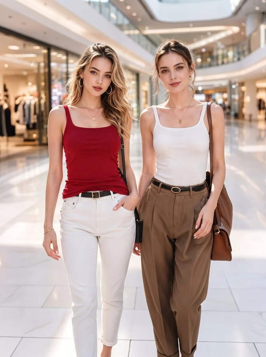 Silk Square Neck Camisole