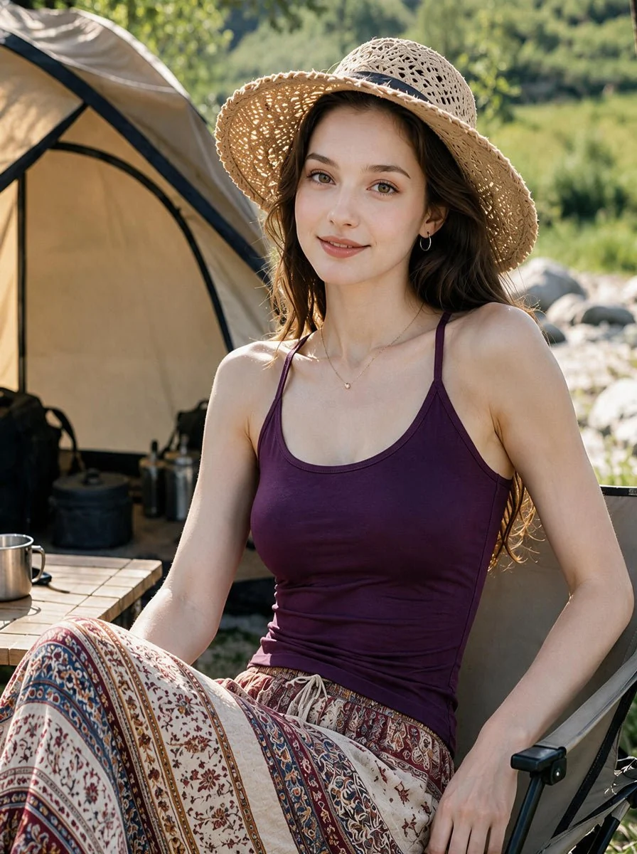 Ribbed Spaghetti Strap Bra Tank - Imagen 5