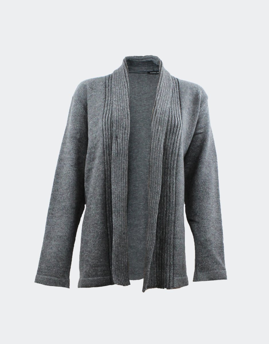 Chaqueta punto abierta mujer con Mohair - Imagen 3