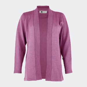 Chaqueta mujer punto verano sin botones