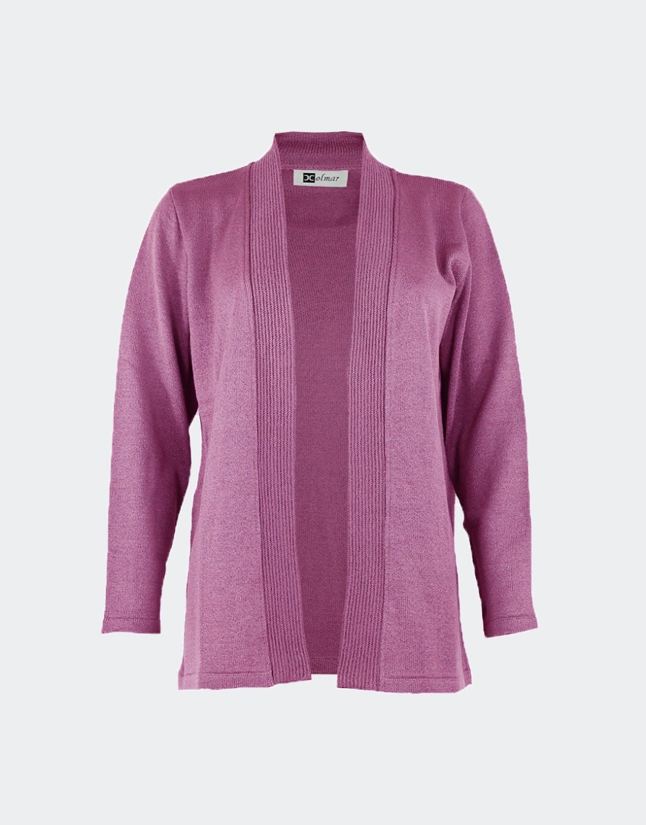 Chaqueta mujer punto verano sin botones - Imagen 2