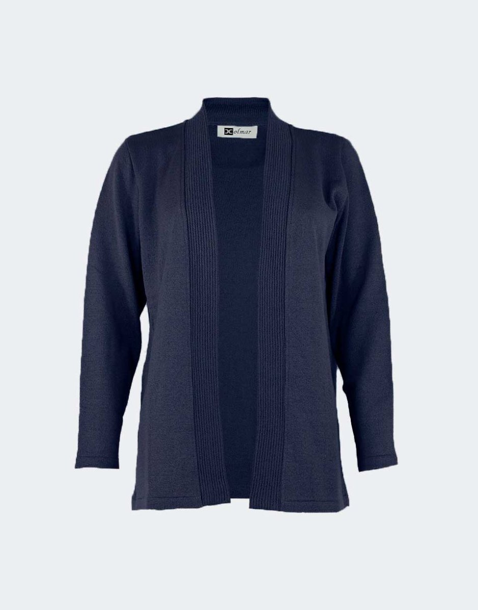 Chaqueta mujer punto verano sin botones - Imagen 3