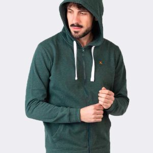 Chaqueta chándal hombre con capucha básica PRIVATA