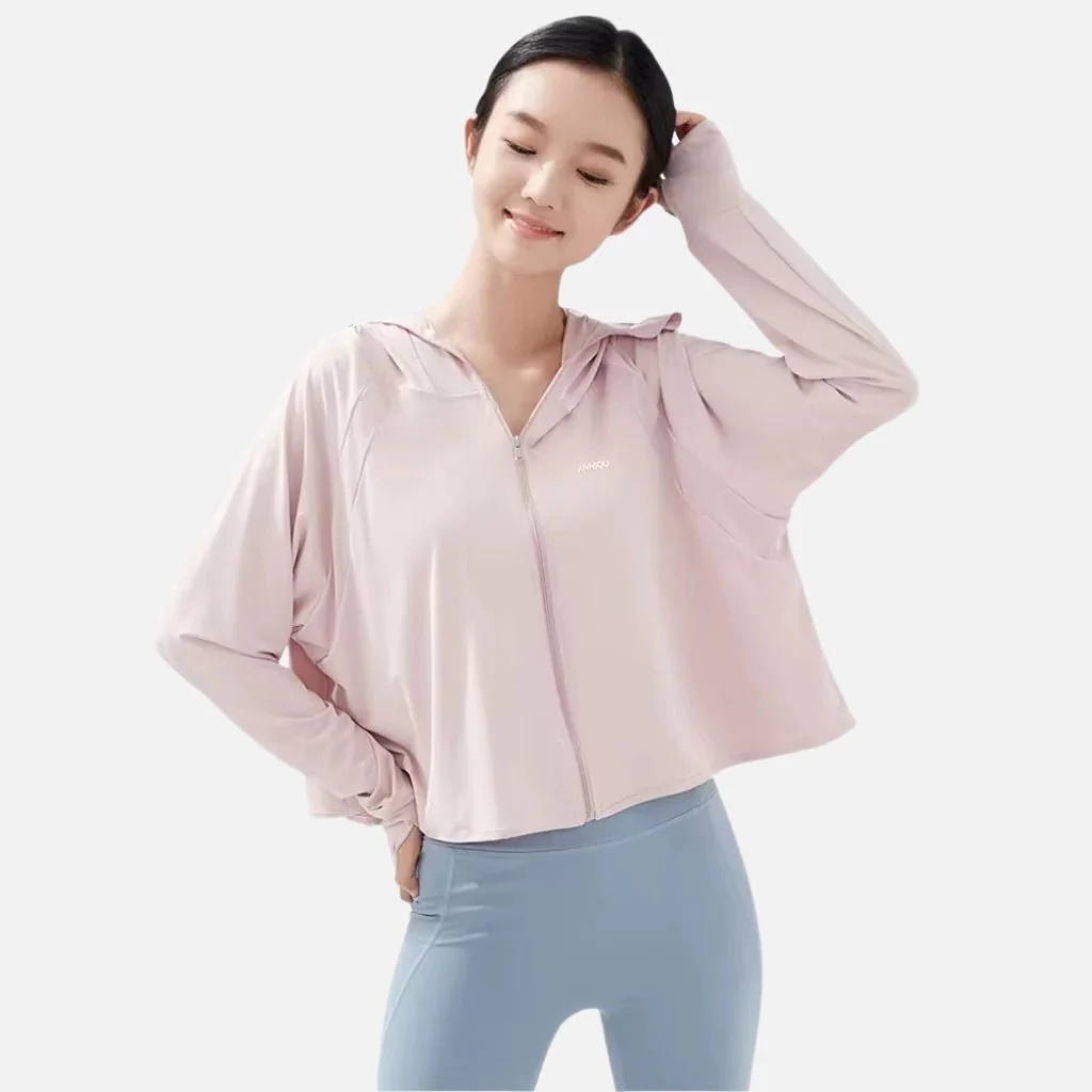 Cropped UV Protective Jacket - Imagen 2