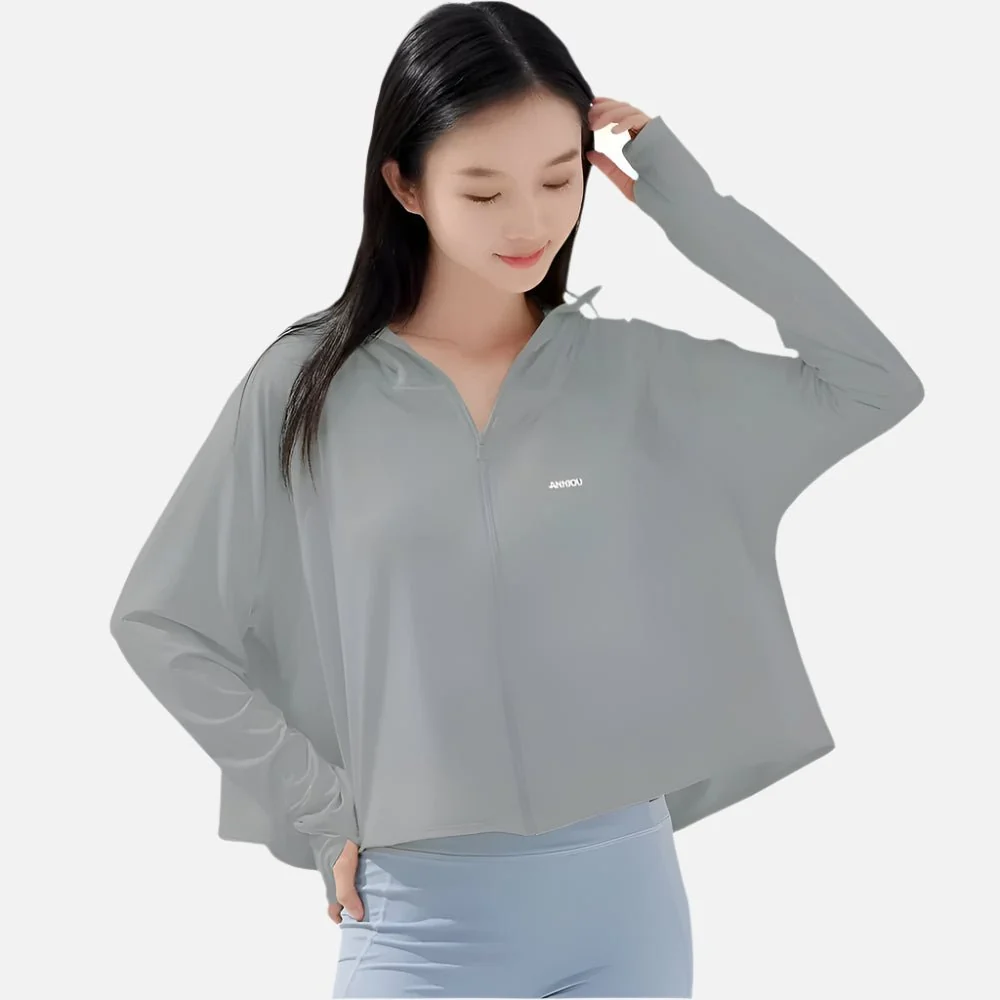 Cropped UV Protective Jacket - Imagen 4