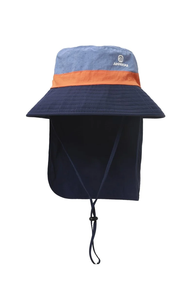 UPF 50+ Kids’ Neck Flap Bucket Hat - Imagen 6
