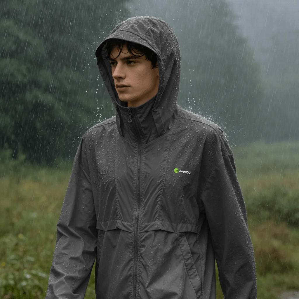 Men Hooded Full Zip Top UPF 50+ - Imagen 5