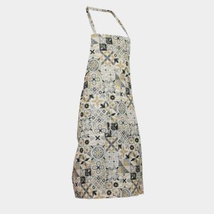 Delantal ‘unisex’ estampado ‘baldosa hidráulica’