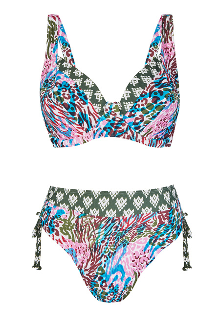 Bikini Copa D con Braga de Talle Alto de Dolores Cortés. 1813 - Imagen 5