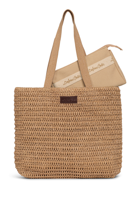 Bolso Tote con Bolsa Interior de Dolores Cortés. 5906 - Imagen 2