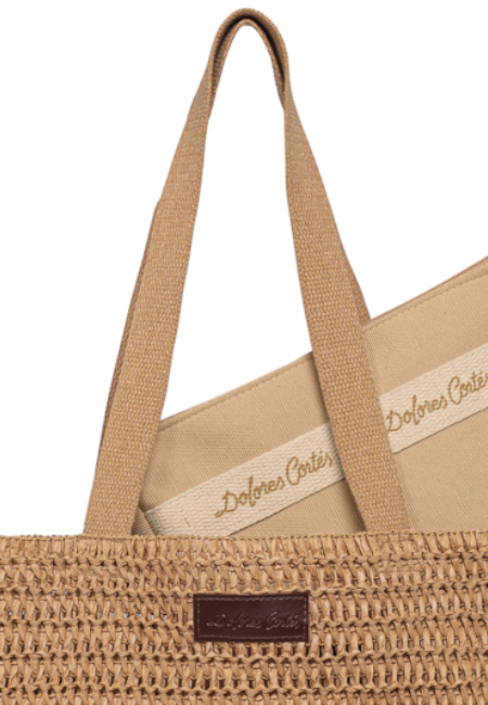 Bolso Tote con Bolsa Interior de Dolores Cortés. 5906 - Imagen 4