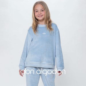 Pijama Juvenil Aterciopelado de Don Algodón. DA24246