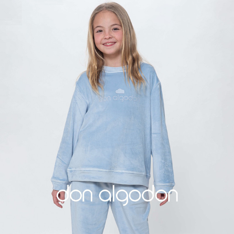 Pijama Juvenil Aterciopelado de Don Algodón. DA24246 - Imagen 2