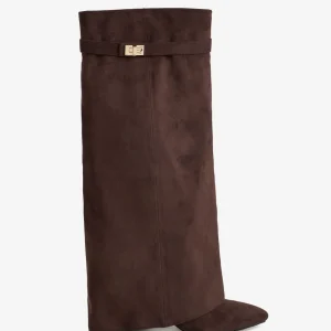 Botas altas de ante Lavista - Marrón