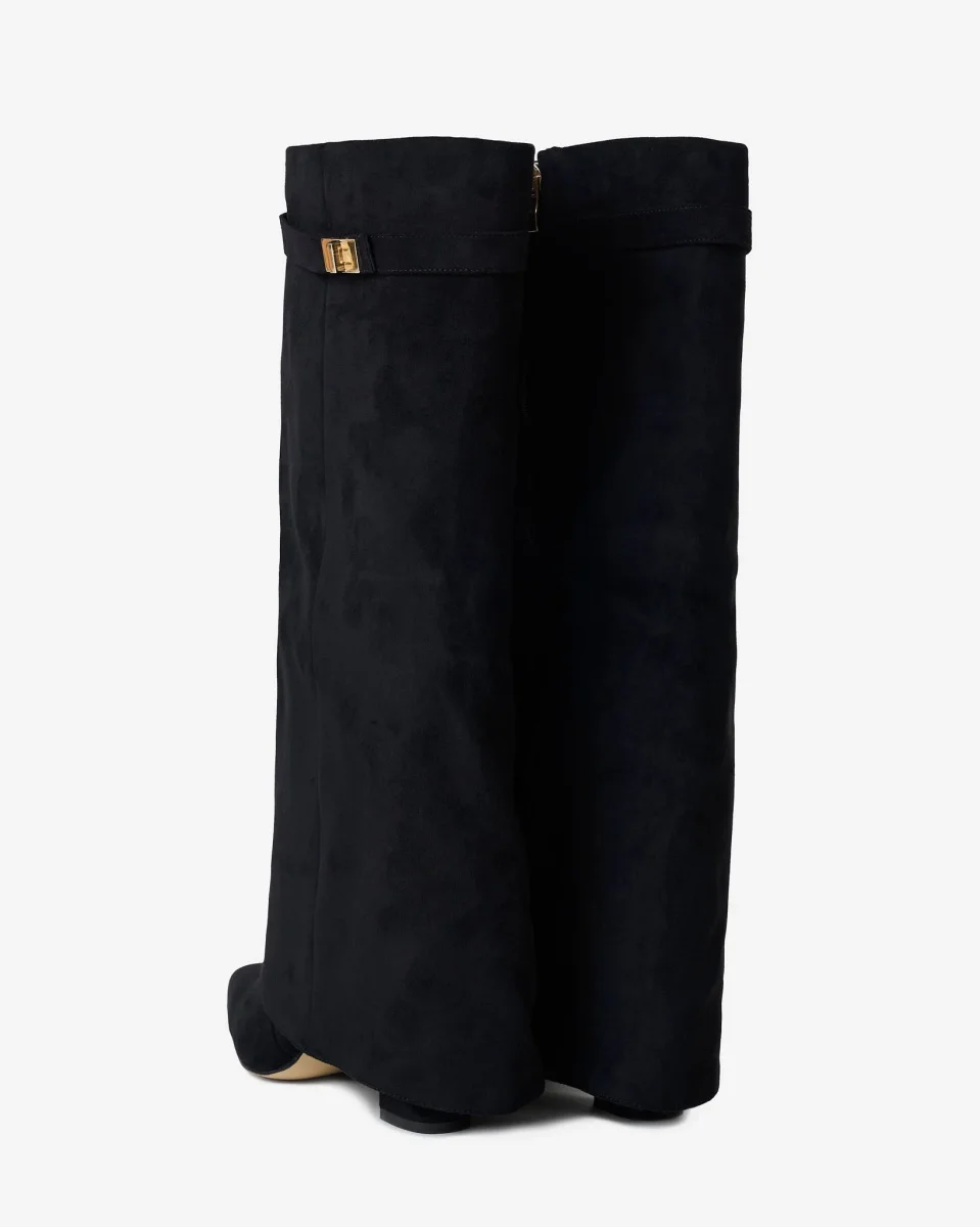 Botas altas de ante Lavista - Negro - Imagen 4