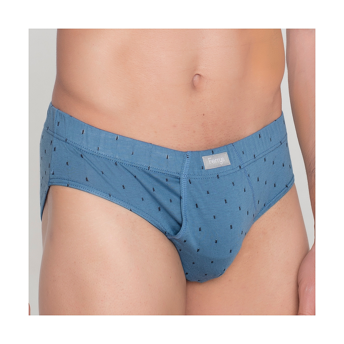 Slip Abierto Bordado Topos. 5492. Ferrys - Imagen 4
