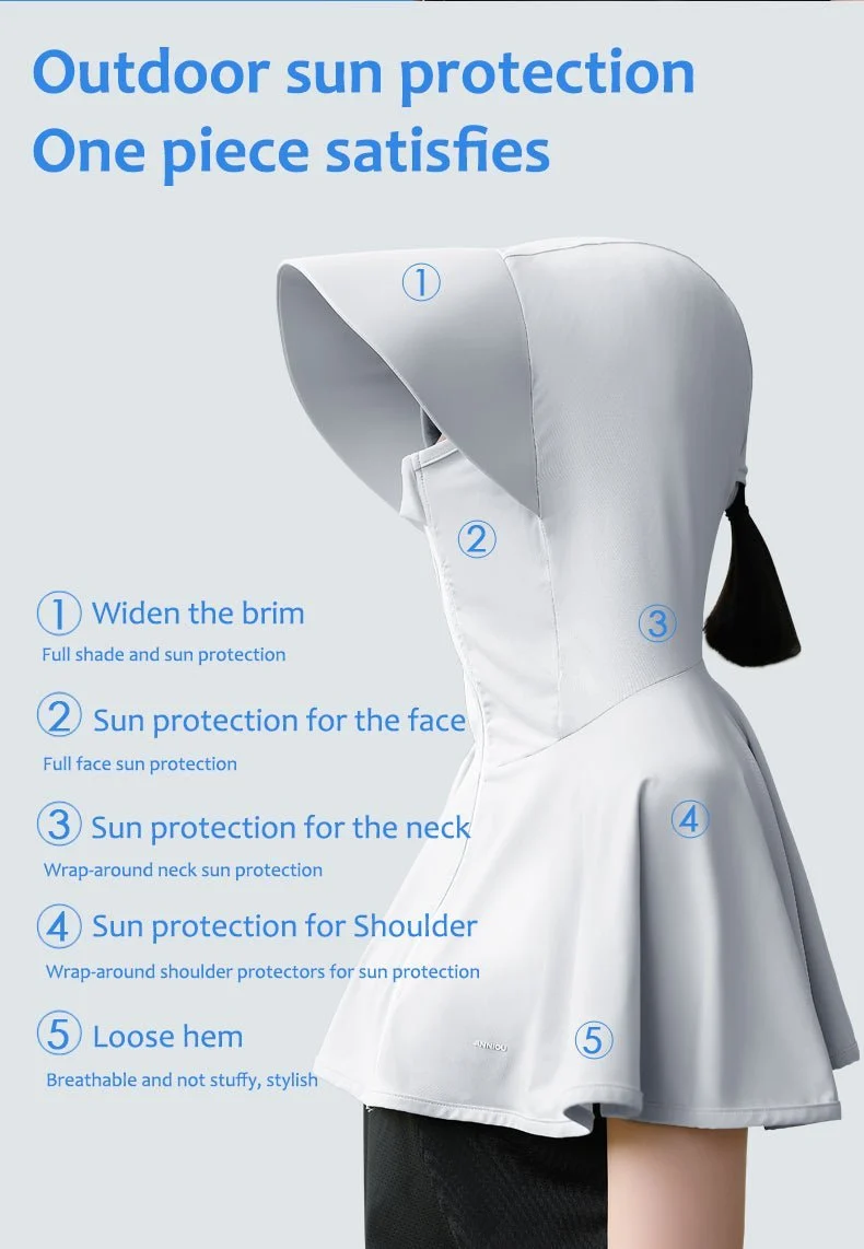 Full Coverage Sun Protection Hat - Imagen 6