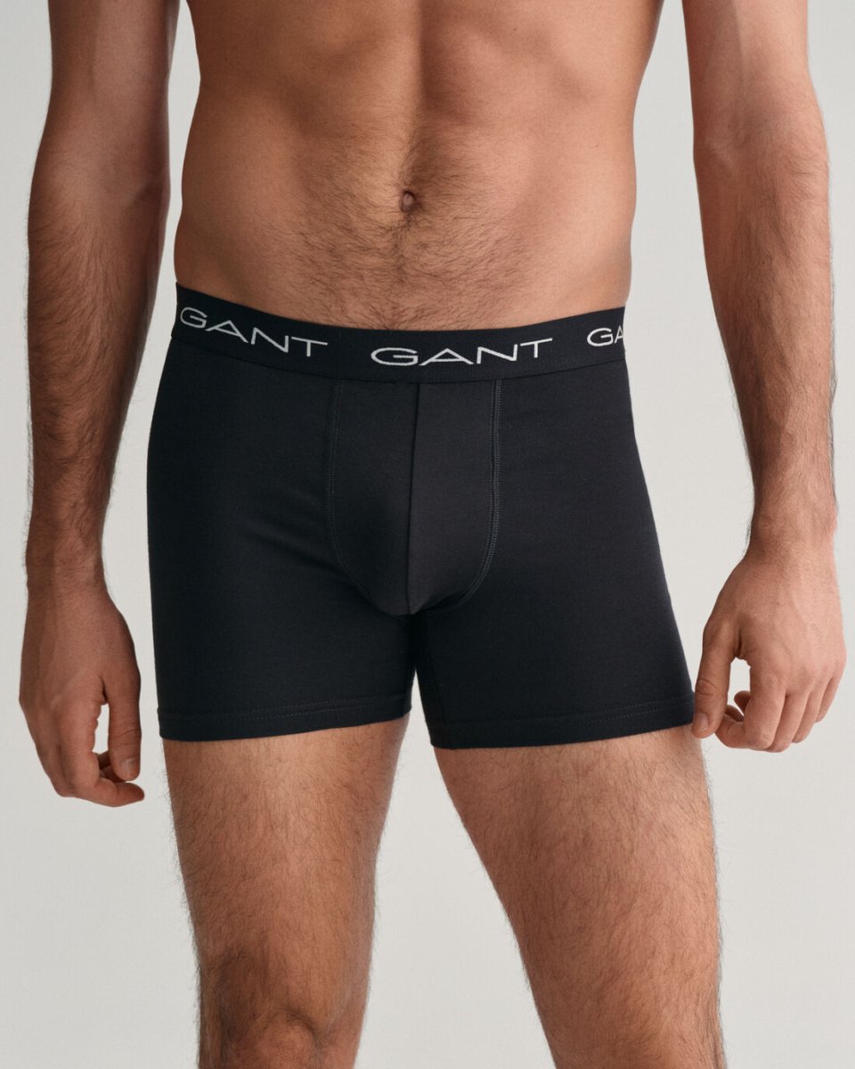 Pack de 3 Bóxers Color Negro de Gant - Imagen 4