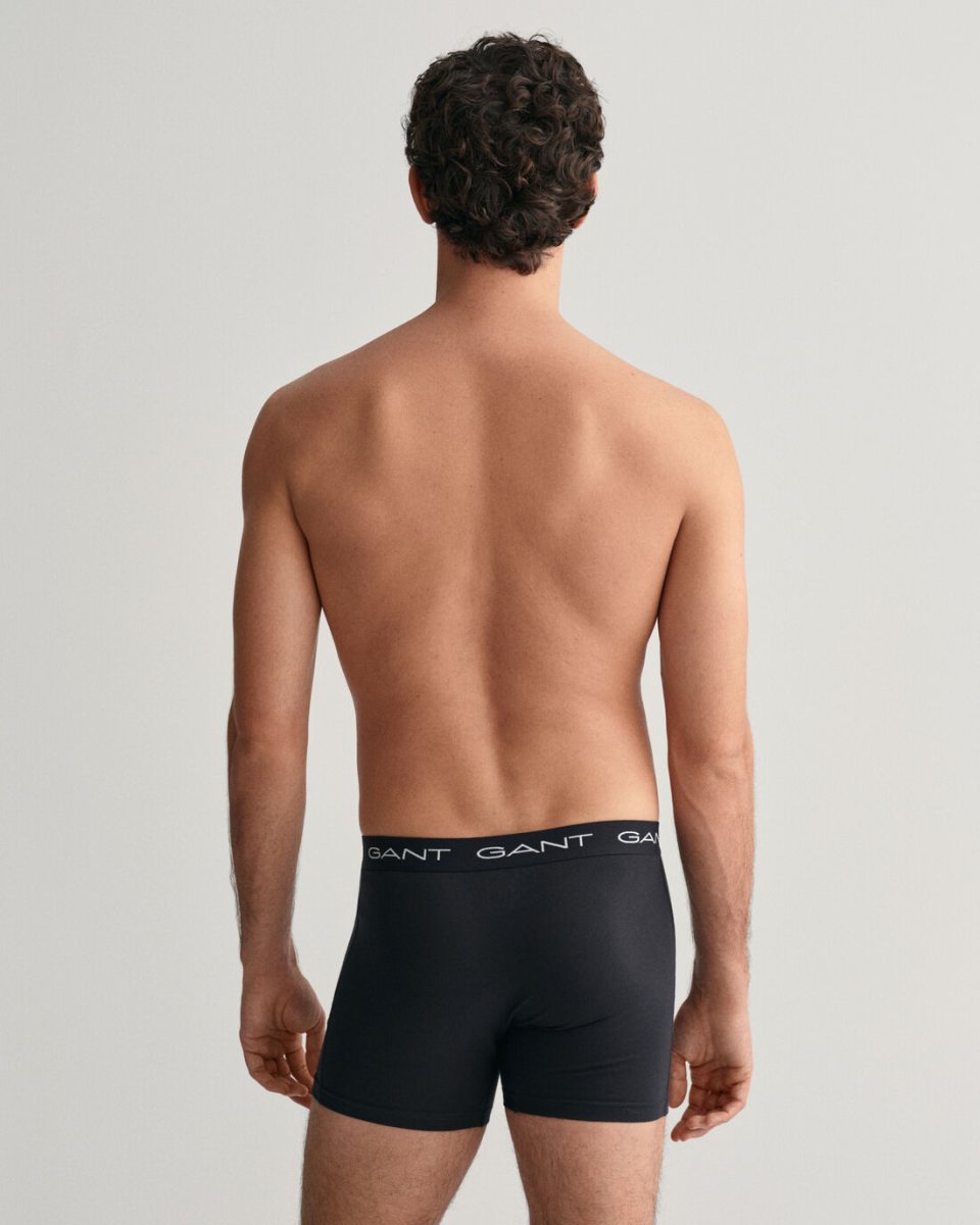 Pack de 3 Bóxers Color Negro de Gant - Imagen 5