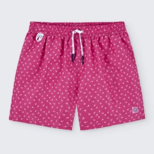 Bañador Estampado Fondo Rosa de Giulio