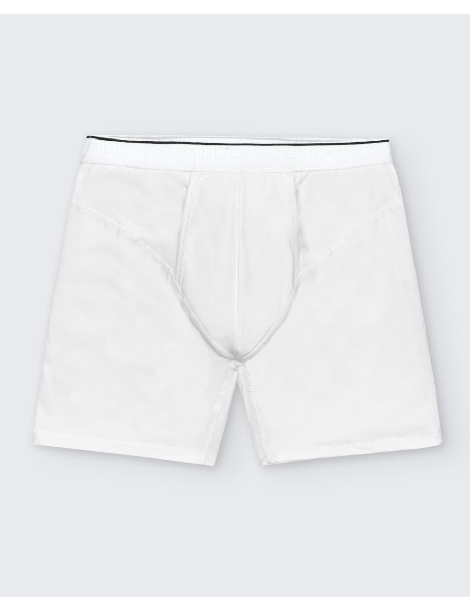 Bóxer Lycra Liso Blanco Giulio - Imagen 3