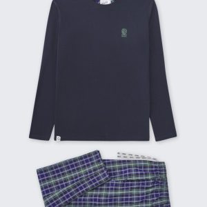 Pijama Combinado Cuadros Kive de Giulio.