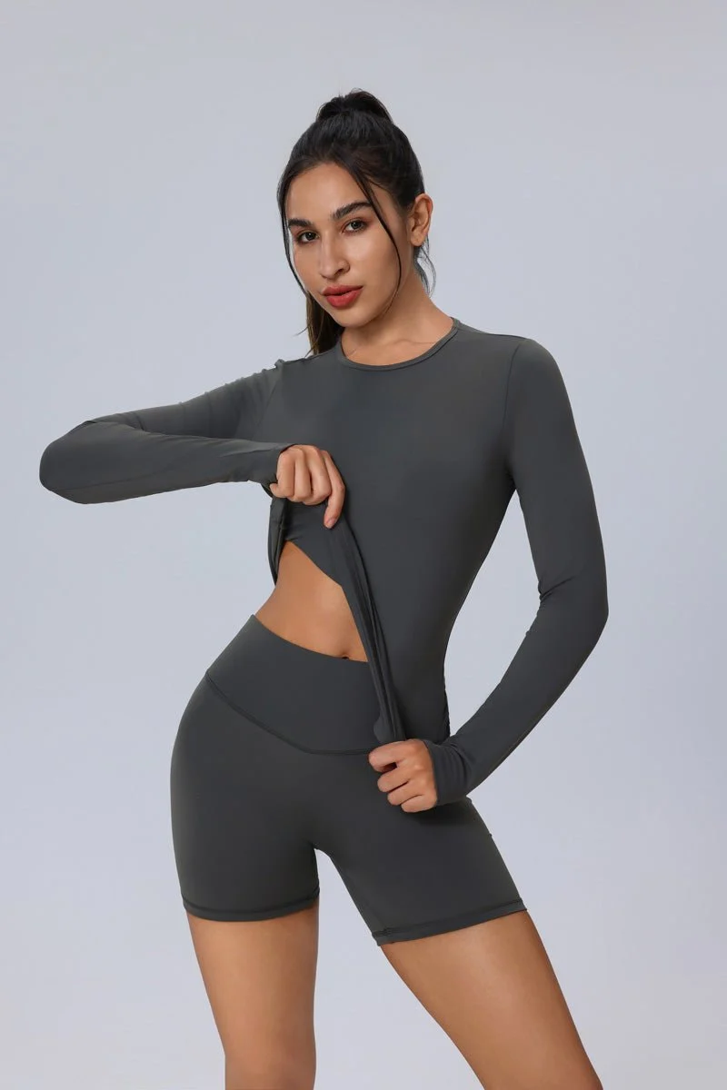 Long Sleeve Yoga Top - Imagen 8