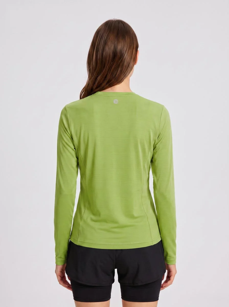 Women's Long Sleeve Fitness T-Shirt - Imagen 8