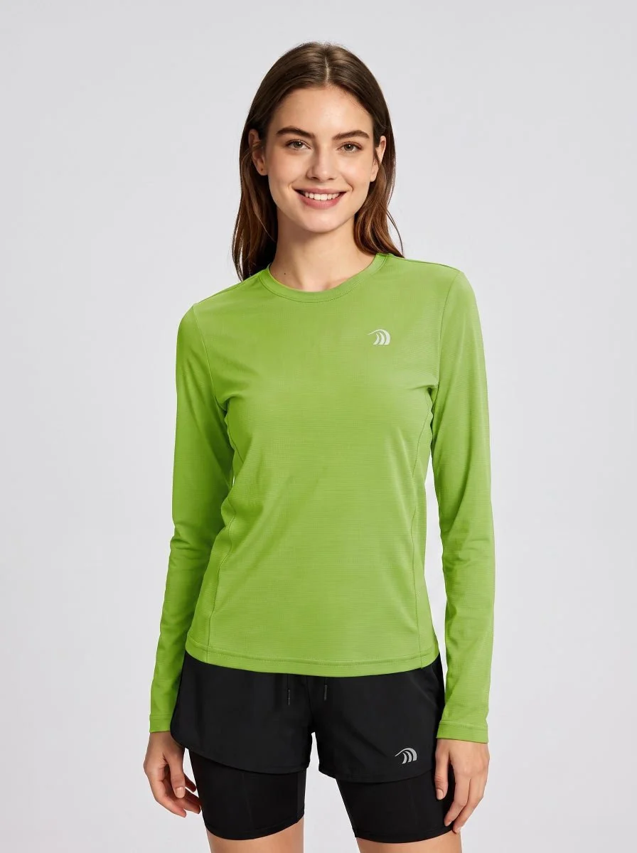 Women's Long Sleeve Fitness T-Shirt - Imagen 7